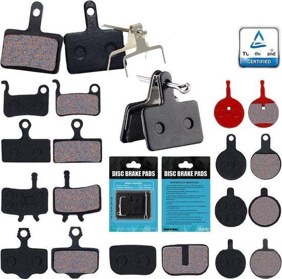 Schijfrem remblokken 2 sets compatibel met Shimano B01S van Merkloos — afbeelding 3