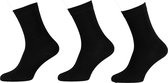 Apollo Bamboe sokken 3-paar - zwart  - 38