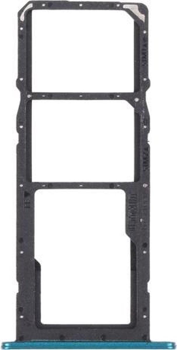 SIM-kaartlade + SIM-kaartlade + Micro SD-kaartlade voor Huawei P Smart 2021 (Groen)