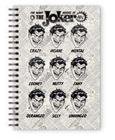 Sd Toys Notitieboek Dc Comic: The Joker 15 X 21 Cm Karton Wit