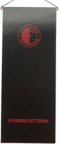 Feyenoord Opbergzak deur, zwart/ rood