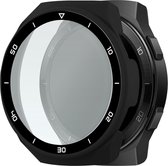 Huawei Watch GT 2E Hoesje met Screenprotector gehard glas - Zwart