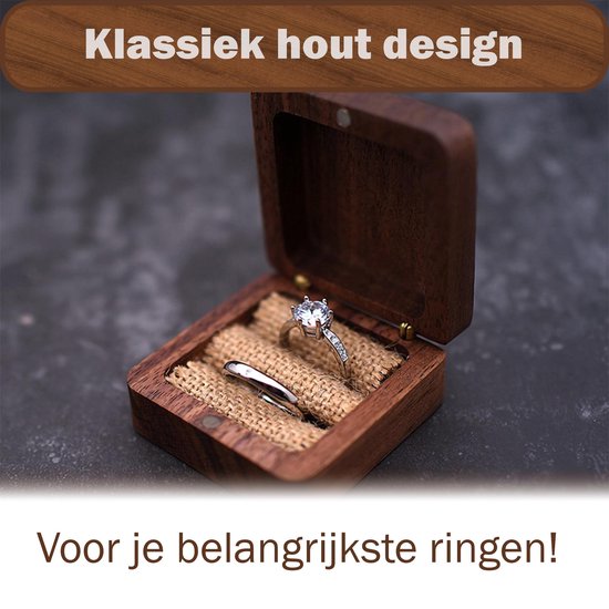 Ringendoosje bruiloft kopen? Een uniek stukje decoratie op de dag