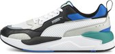 PUMA X-Ray 2 Square Unisex Sneakers - Puma Black-Puma White-Gray Violet-Future Blue-Parasailing - Maat 47