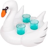 Opblaasbare Drinkhouder Zwaan Sunnylife