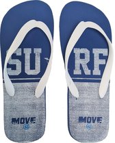 Sorprese Move – slippers – Surf Blauw – maat 44 – slippers heren – teenslippers – teenslippers heren
