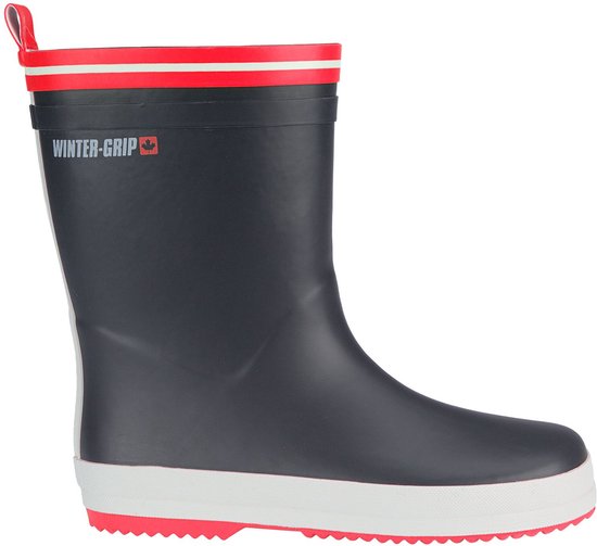 Winter-grip Waterdichte Laarzen Kinderen - Spritz - Grijs/Antraciet/Rood - 26/27