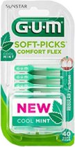 GUM Soft-Picks Comfort Flex Mint Medium 40 stuks
