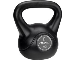 Avento Kettlebell - 8 kg - Zwart