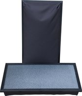 XL Laptray - Laptoptafel - Schootkussen - Extra Groot - Zwart - 56,5 x 32,5 x 9 cm