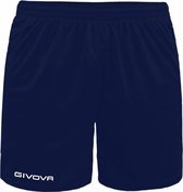 Short Givova Capo, P018, korte broek navy blauw, maat S, geborduurd logo