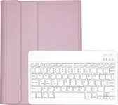 7 inch Universeel Smart Keyboard Case Bluetooth Toetsenbord Hoesje - Rosé