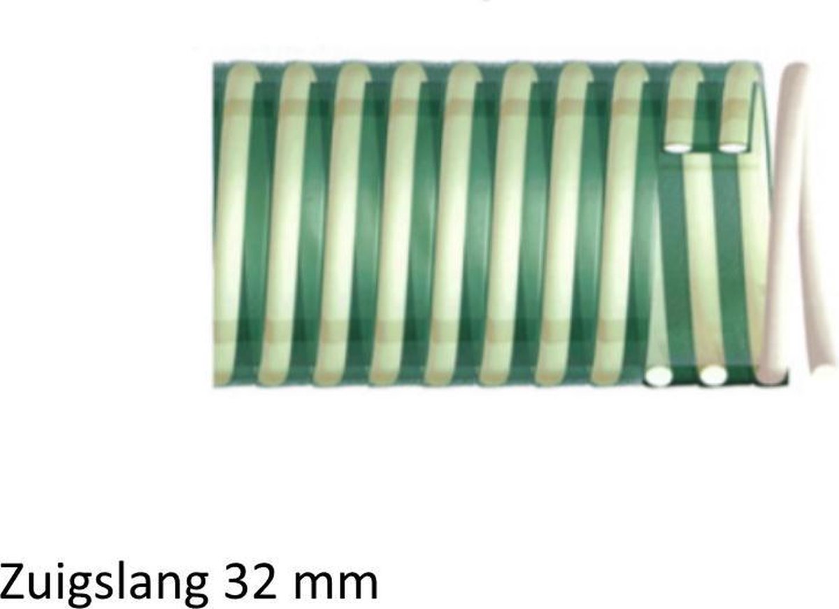 Zuigslang - waterzuigslang - BEJEFLEX L - 50 M - 32 MM - PVC