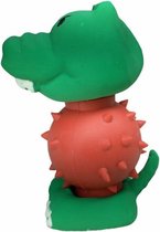 Ferplast hondenspeelgoed latex krokodil 5x4x8.5cm