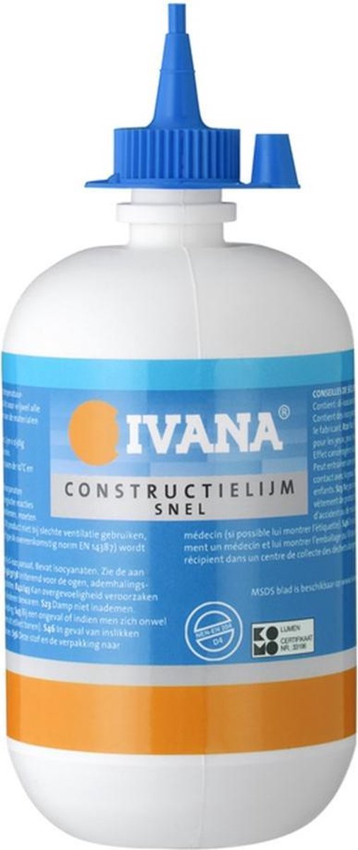 Ivana constructielijm snel 250 gram