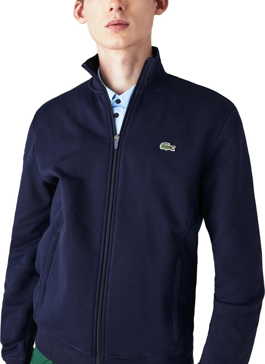 afstand Dwang Contract Lacoste - Vest Donkerblauw - M - Regular-fit | bol.com