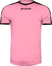 Sportshirt Givova Roze/Zwart, maat S, MAC04 Revolution