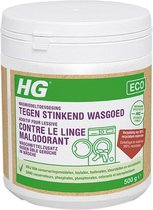 HG ECO wasmiddeltoevoeging tegen stinkend wasgoed De wasmiddeltoevoeging tegen alle nare geurtjes