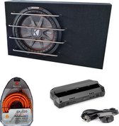 Kicker FLAT Subwoofer Pakket - 1000W MAX - 500W RMS