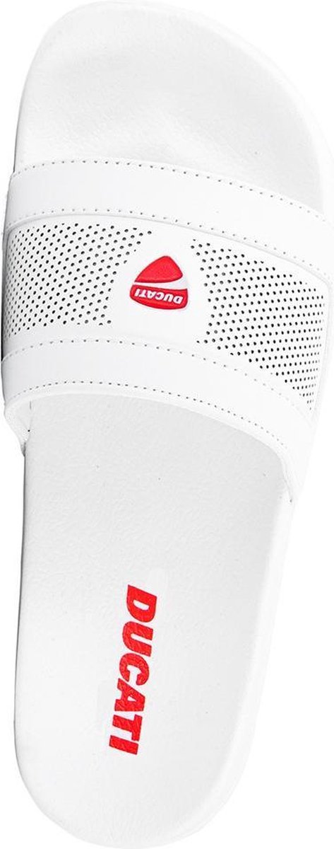 Ducati Badslipper SS21-17 Slippers Heren Wit