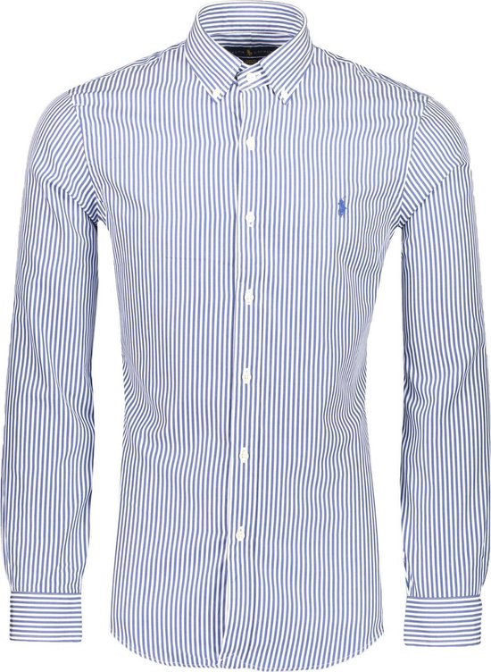 Polo Ralph Lauren Overhemd Wit Getailleerd - S - Heren - Collectie bol.com