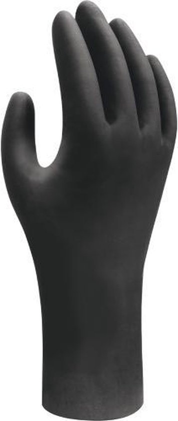 Showa handschoenen 6112 EBT Maat / M / Zwart / 100 stuks in verpakking |  bol.com
