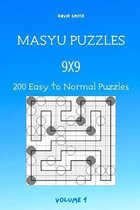 Masyu Puzzles - 200 Easy to Normal Puzzles 9x9 vol.1