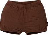 Levv newborn baby meisjes korte broek Berna Brown Almond