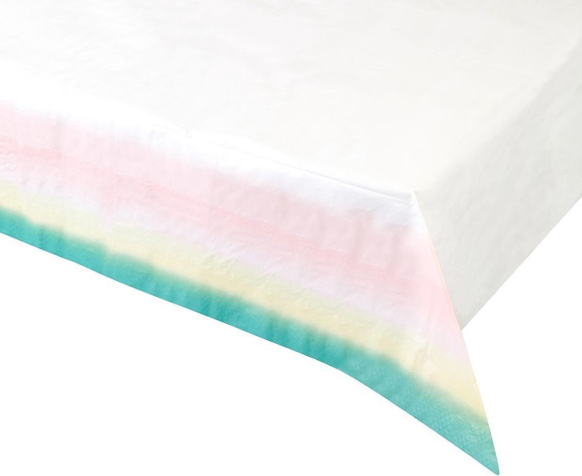 Cactula Pastel gekleurde tafelkleed van papier 120 x 180 cm