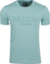 Ballin - Heren T-Shirt - Met 3D Reliëf opdruk - Mint Groen