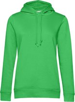 B&C Vrouwen/dames Organic Hoodie (Appelgroen)