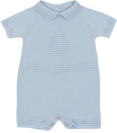 Dr. Kid rompertje, knitted sailor, blauw