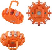 LED Gevarenlamp - Veiligheidslicht Disk met 15 LED's - Waarschuwingslamp Noodlamp - Gevarenlamp - Waarschuwing lamp