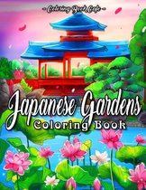 Japanese Gardens Coloring Book - Coloring Book Cafe - Kleurboek voor volwassenen