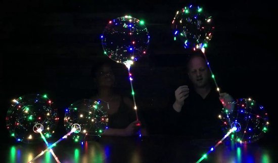 5 pièces Ballons - LED - Décoration - Ambiance - Ballon Led - Bobo