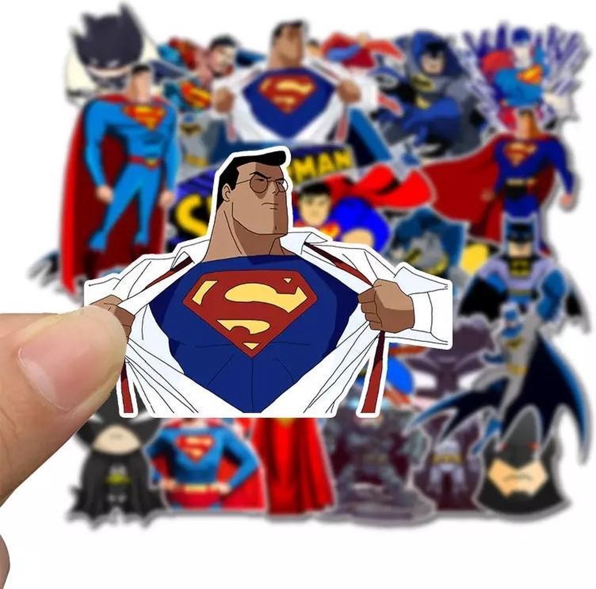 Superhero Mix stickers 25 stuks Stickers superhero stickers