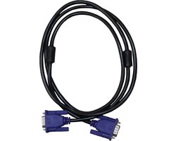 1.5m VGA naar VGA kabel SVGA stekker naar socket Verleng kabel aansluit kabel LCD PC TV monitor