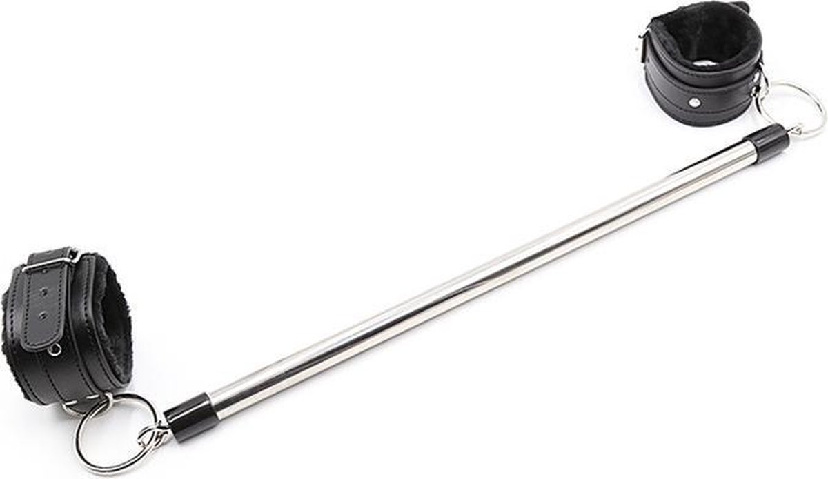 Goedkoopste BDSM spreader bar / spreidstang verstelbaar met 2 handboeien Cimejo®