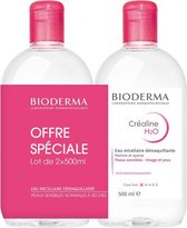 Bioderma Sensibio (Créaline) H2o Make Up Removing Micelle Solution 2x500ml