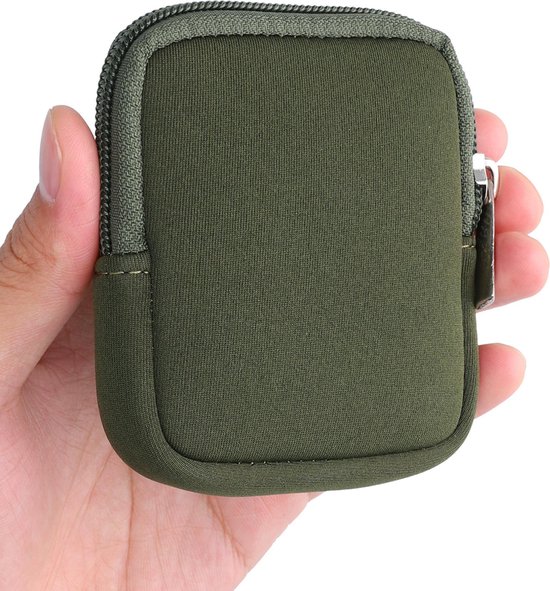 kwmobile hoesje voor e-bike display - Waterdichte display cover elektrische fiets - Van neopreen in donkergroen van Merkloos — afbeelding 4