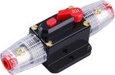 80A 12V-24V Inline stroomonderbreker Handmatige reset schakelaar Zekering