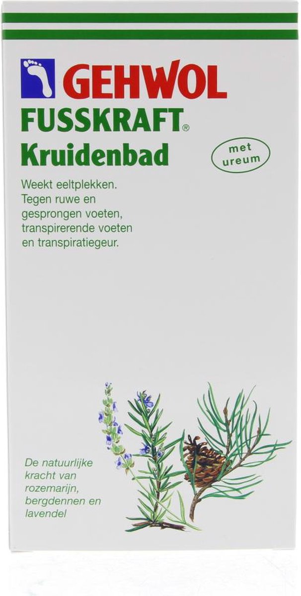 Gehwol fusskraft kruidenbad 400 gr.