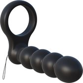 Pipedream C-Ringz Vibrerende Dubbel Penetrerende Penis Ring met Afstandsbediening - Zwart