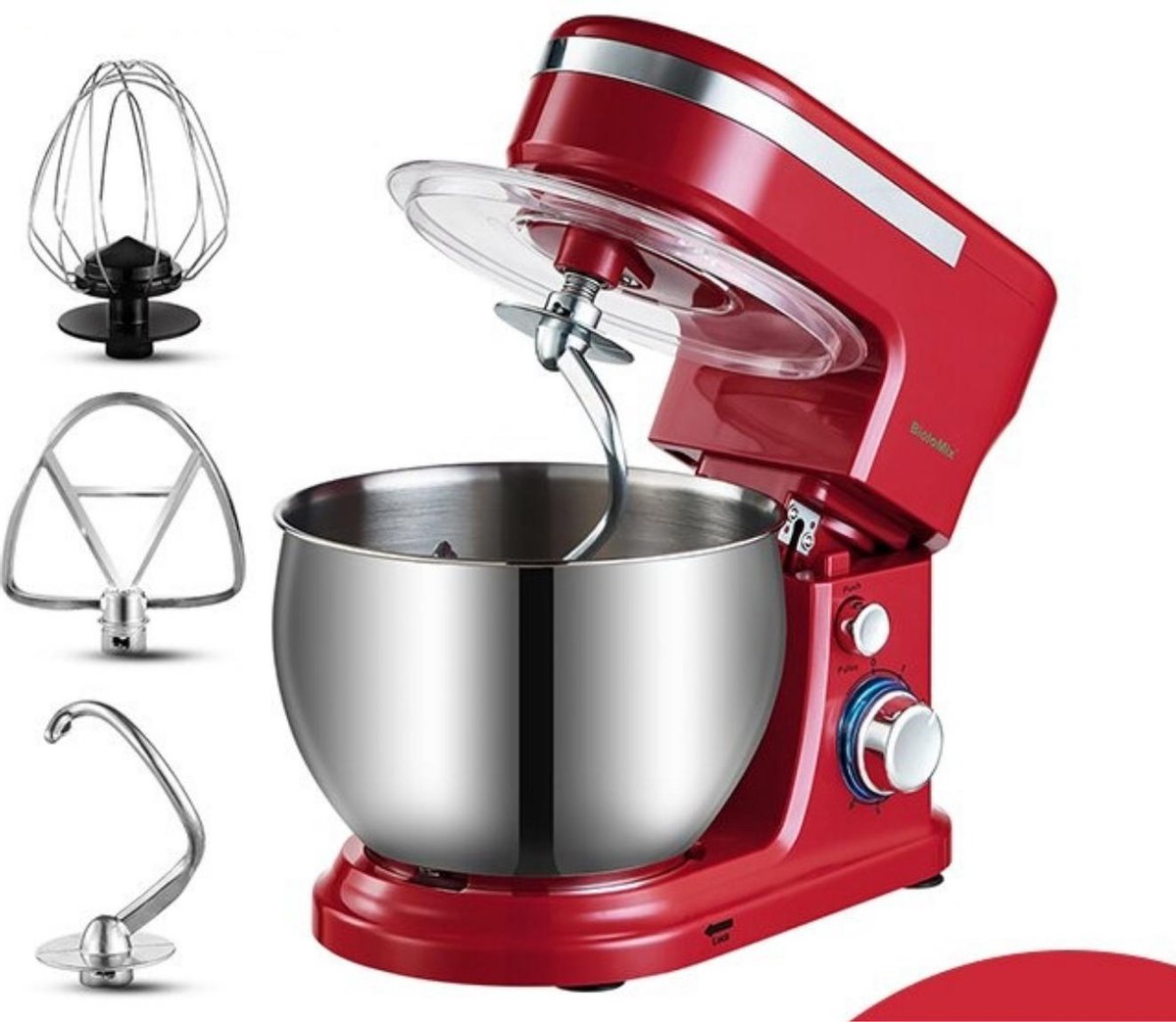 Mixer Blender Elektrisch 1200W Inclusief accessoires