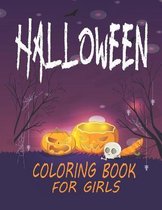 Halloween Coloring Book for Girls