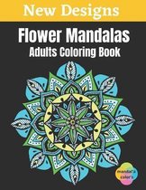 Flower Mandalas - Adults Coloring Book