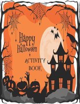 Halloween Activity Book for Kids