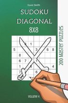 Sudoku 8x8 Diagonal - 200 Master Puzzles vol.4