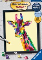 Ravensburger Schilderen op nummer Bonte Giraffe - Hobbypakket