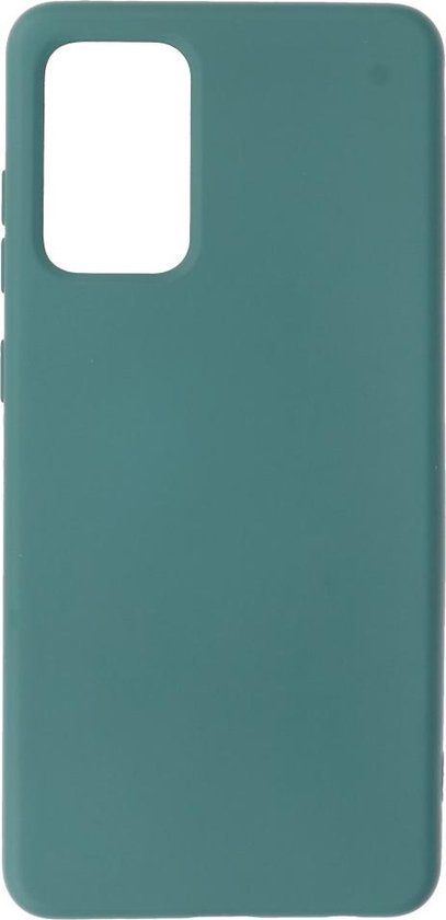 BestCases Thick Fashion Case - Coque Samsung Galaxu A72 / A72 5G - Coque de téléphone Galaxy A72 5G - Coque arrière Samsung Galaxy A72 / A72 5G - Coque Galaxy A72 5G - Vert foncé